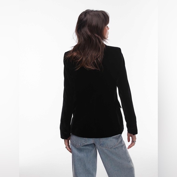 Mango MNG Velvet Blazer - Picture 3 of 11